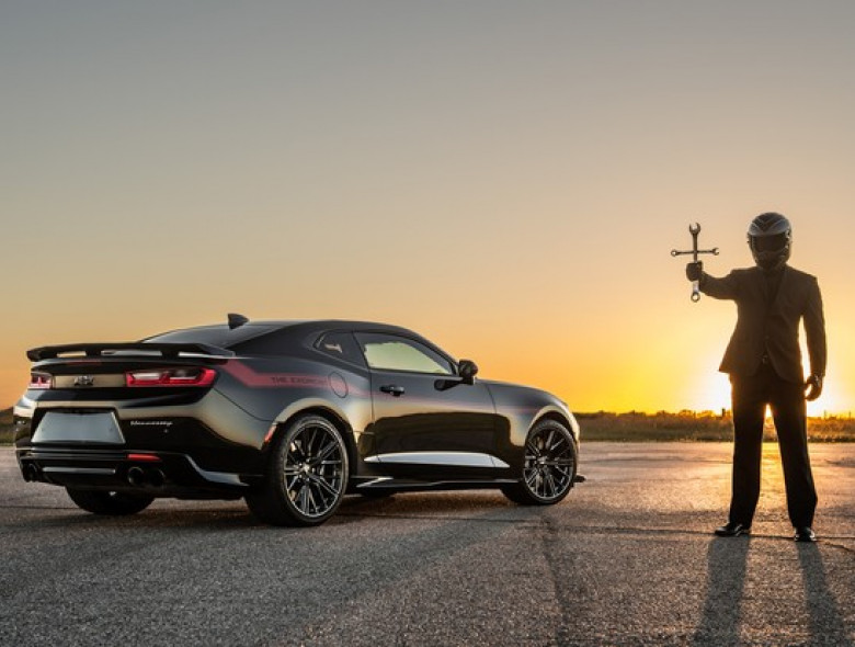 Empresa transformou o Camaro ZL1 para o "The Exorcist", que teve potência do motor modificado para mais de 1.000 cv